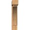 Ekena Millwork Thorton Block Smooth Bracket w/ Offset Brace, Western Red Cedar, 7 1/2"W x 30"D x 38"H BKT0806X30X38THR05SWR - alternate 4